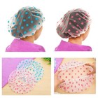 Shower Cap  3 Pcs Waterproof Reusable Shower Caps Bath Hair Hat For Women Men