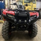 Black Led Headlights For Honda Rancher 420 Foreman 500 rubicon 14-19 Hi-low Beam