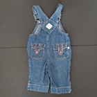 Vintage Oshkosh Bgosh Overalls Blue Denim Toddler Kids Size 18 Months Vestbak 