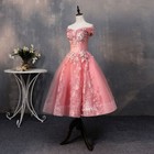New Evening Formal Party Ball Gown Prom Bridesmaid Acting Mid-long Dress Ladies