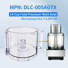 Brand New Food Processor Work Bowl Replaces Tritan Cuisinart Dlc-005agtx 