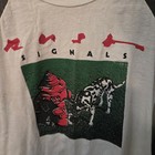 Vintage Rush Signals Tour Shirt Medium Geddy Lee Alex Lifeson Neil Leart Tour