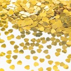 Confetti Heart Table Confetti Foil Metallic  3oz 
