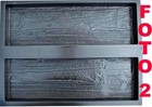 Svitmolds Concrete Stepping Stone Mold  2 Pc Old Wood Board Pattern S05  s05