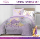 Disney Princess Rapunzel 5 Piece Twin Comforter Set Franco Kids Sheets Pillow