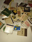 Vintage Match Boxes Lot Of 30  Random Mostly Unstruck travel  Gentlemens Clubs