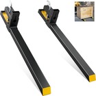 Vevor Clamp On Pallet Forks 4000 Lb 60 In Tractor Bucket