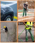 3600psi High Pressure Power Washer Hose M22-14mm 15mm Super Flexible Extension
