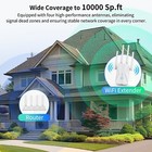 Wifi Extender Signal Booster 2025 Wifi Extender Ac1200mbps Dual Band 5 8ghz 2 4g
