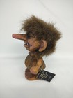 Rare Vintage Fosse Troll  301 Fisherman With Net Original Tag  Small Troll Boy