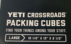 Yeti High-vis Limited Edition Crossroads Packing Cube Large Firefly Yellow