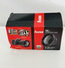 Focus 58mm 2 2x Telephoto   0 43x Wide Angle With Macro Lenses
