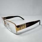 Versace Mod 1175-b 1002 Gold Tortoise Eyeglass Frames 53-17-135 C