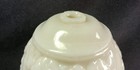 1940s Aladdin Alacite Embossed Leaf Ivory Table Lamp Base Vintage Light Part