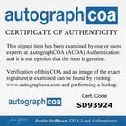 Super Sale Please Read  Lindsay Lohan Signed 8x10 Photo Psa   Acoa Coa 