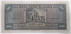 1926 Issue Greece 1000 Drachmai Banknote Pick 100b Very Fine-extra Fine