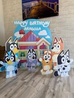 Bluey Prop  backdrop bandit  Chilli  Bingo  Bluey  Socks   Muffin Cutouts