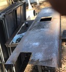 Tokheim Model 39 Short Gas Pump Right Side Sheet Metal     Gulf Sinclair Texaco