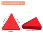 200g Stained Glass Mosaic Triangle 14mm Glass Mosaic Tiles Bulk Diy  Red