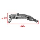 Caltric Exhaust Pipe For Honda Sportrax 400 Trx400ex 2x4 1999-2008 18320-hn1-000