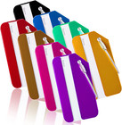 8 Pack Luggage Tag Aluminum Luggage Tags Set Luggage Tag With Name Id Card