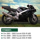 Ram Air Intake Tube Ducts For Suzuki 01-03 Gsxr600 01-02 Gsxr1000 00-03 Gsxr750