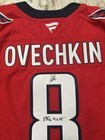 Alex Ovechkin Autographed Signed Jersey Capitals Auto Ovi Premium Fanatics Coa