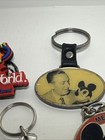 Vintage Lucite Walt Disney World Keychain Lot Mickey Minnie Mouse 90d Free Ship