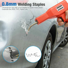 500pcs Hot Staples Plastic Welding Wave Stapler For Car Bumper Repair 0 8mm
