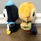 Octonauts Plush Lot Of 2 Paani Monkey   Peso Penguin Stuffed Animal Toys