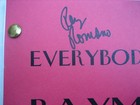Everybody Loves Raymond Table Draft August 24th 2004 Signed By Entire Cast