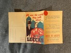 Lucca s Restaurant Menu Los Angeles Ca 1930 s 1940 s 1950 s Vintage Art Deco