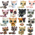 Rare Littlest Pet Shop  lps  Bobble Head Toys   Short Hair Kitten  Dachshund  Co