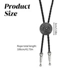Western Bolo Tie For Men   Women  Vintage Cowboy Neck Tie Mens Bolo Ties  Cow   