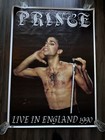 Huge Rare Prince 1990 Concert Live In England Subway Poster 40x60 Mint