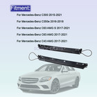 2x Sunroof Tracks With Cables For Mercedes-benz C300 2015 2016-2021