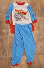 Rare Vintage Super Girl Pajamas Bates-jama With Cape 1984 Size 6 Supergirl