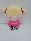 Carters Child Of Mine My First Doll  Rattle Plush Lovey Soft Baby Toy 6 