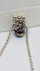 Rare Retired Trollbeads Baby Troll 61721 Laa 925s Glass Pendant Necklace 16 