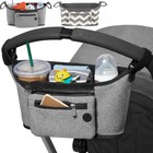 Universal Baby Stroller Storage Bag Baby Organizer Mummy Bag Bottle Cup Holder