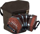 Compact 49-key Concertina With Gig Bag - Lightweight Wooden Design For Musicians