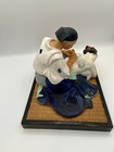 Vintage Original Hakata Urasaki Doll Figurine Japan Geisha And Tattoo