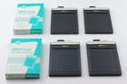 Lot Of 4  near Mint In Box  Fidelity Elite 4x5 Cut Sheet Film Holder From Japan