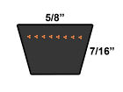 D d K5579-36710  Replacement Belt Fits Kubota