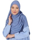 Ready To Wear Hijab For Women Instant Turban Soft Muslim Scarf For Prayer Lon   