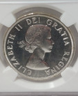 1958 Canada Silver Dollar British Columbia