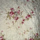 Vintage Apron Quilt  Rosebud Print  Tie Back Long Apron Adj Neck Usa  Cottage
