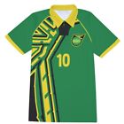 Jamaica - Football Shirt Replica Retro Jersey  Bob Marley  1998 Green Jersey
