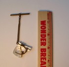 Antique Victorian Hand Carved Mop Horse Head W  Brass Bridle   Watch Fob Chain