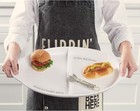 Mud Pie Circa Hamburger Burger Hot Dog Bbq Serving Ceramic Platter Set  11x18 